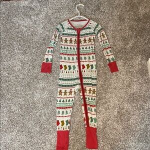 Little Sleepies Festive Holiday Kids One Piece Pajama size 2T